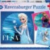 Ravensburger 3er Set Puzzle, Je 49 Teile, 21x21 Cm, Disney Die Eiskönigin: Elsa, Anna & Olaf 1 Ravensburger 3er Set Puzzle, Je 49 Teile, 21x21 Cm, Disney Die Eiskönigin: Elsa, Anna & Olaf -Disney 3548167 01