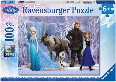 Ravensburger Puzzle, 100 Teile XXL, 49x36 Cm, Disney Die Eiskönigin: Im Reich Der Eiskönigin 3 Ravensburger Puzzle, 100 Teile XXL, 49x36 Cm, Disney Die Eiskönigin: Im Reich Der Eiskönigin