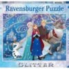 Ravensburger Puzzle, 100 Teile XXL, 49x36 Cm, Mit Glitzer, Disney Die Eiskönigin