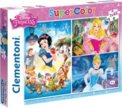 Clementoni Puzzleset 3 X 48 Teile - Disney Princess