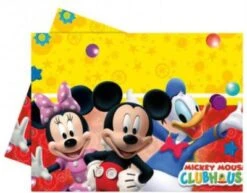 Procos Party-Tischdecke Disney Mickey Mouse Playful, Kunststoff, 120 X 180 Cm